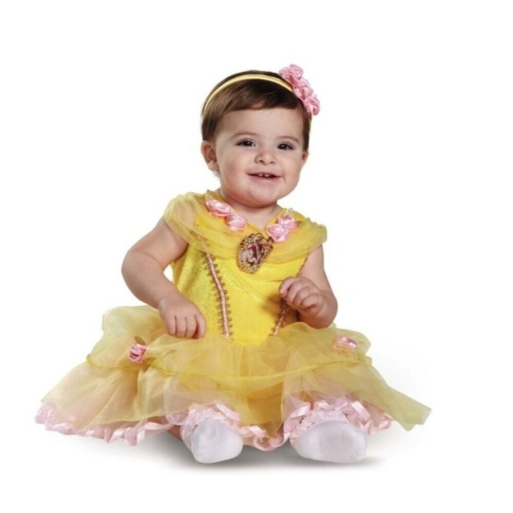 Disney Bell Baby Dress Baby Costume Size 12-18 Months